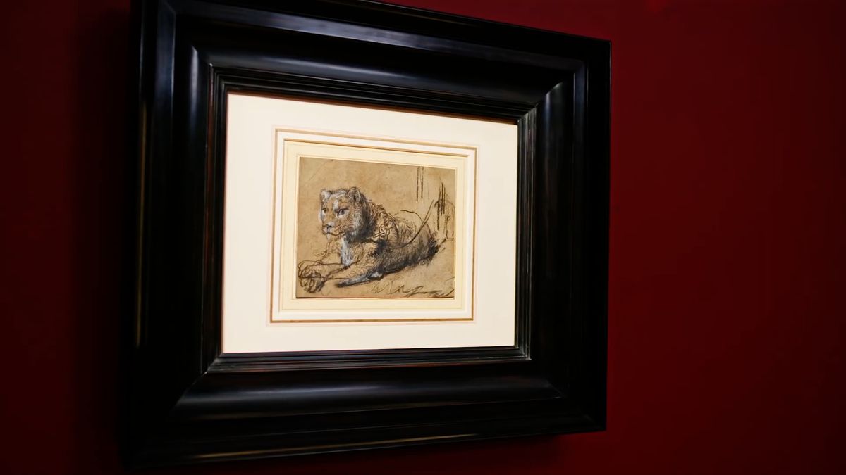 Rembrandt zlomil nový rekord. Jeho kresba se prodala za stamiliony